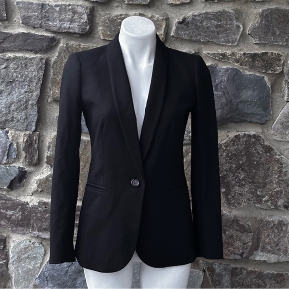 Jcrew Parke Women's Blazer G7726 Black size 2